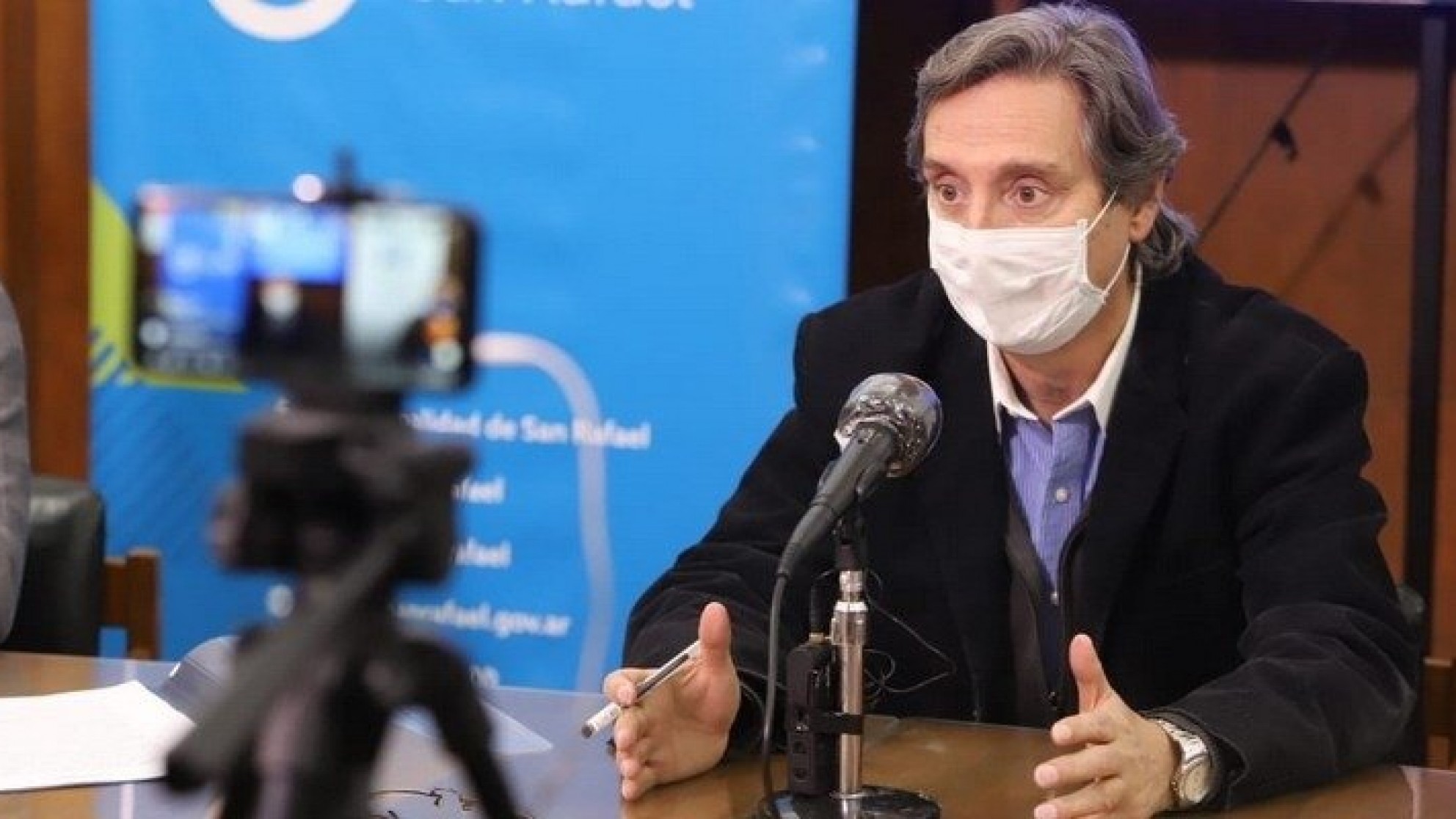 Emir Félix prepara su desembarco en la intendencia de San Rafael